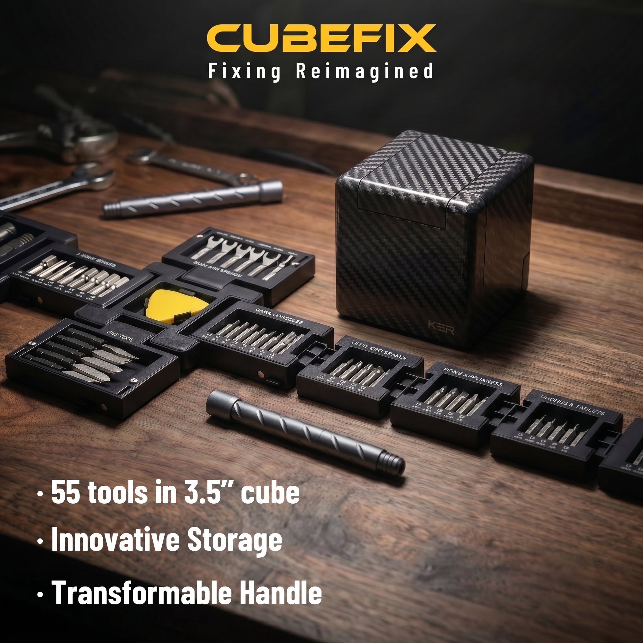 CubeFIX Tool Setup Guide: From Closed Tool Cube to an Organized Repair Workstation