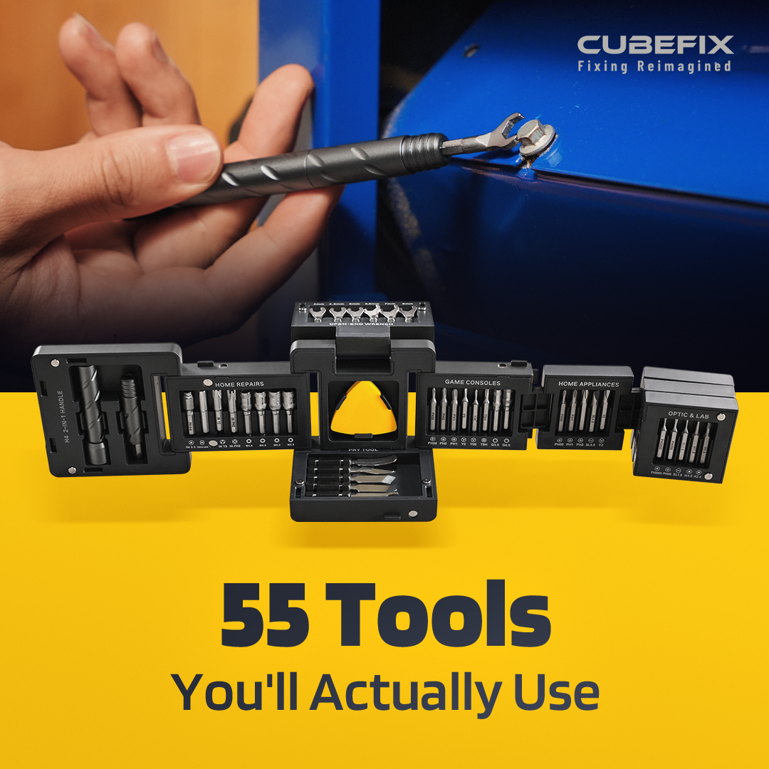 CubeFIX Use Cases: What This 55-in-1 Tool Cube Repair Kit Is Actually For