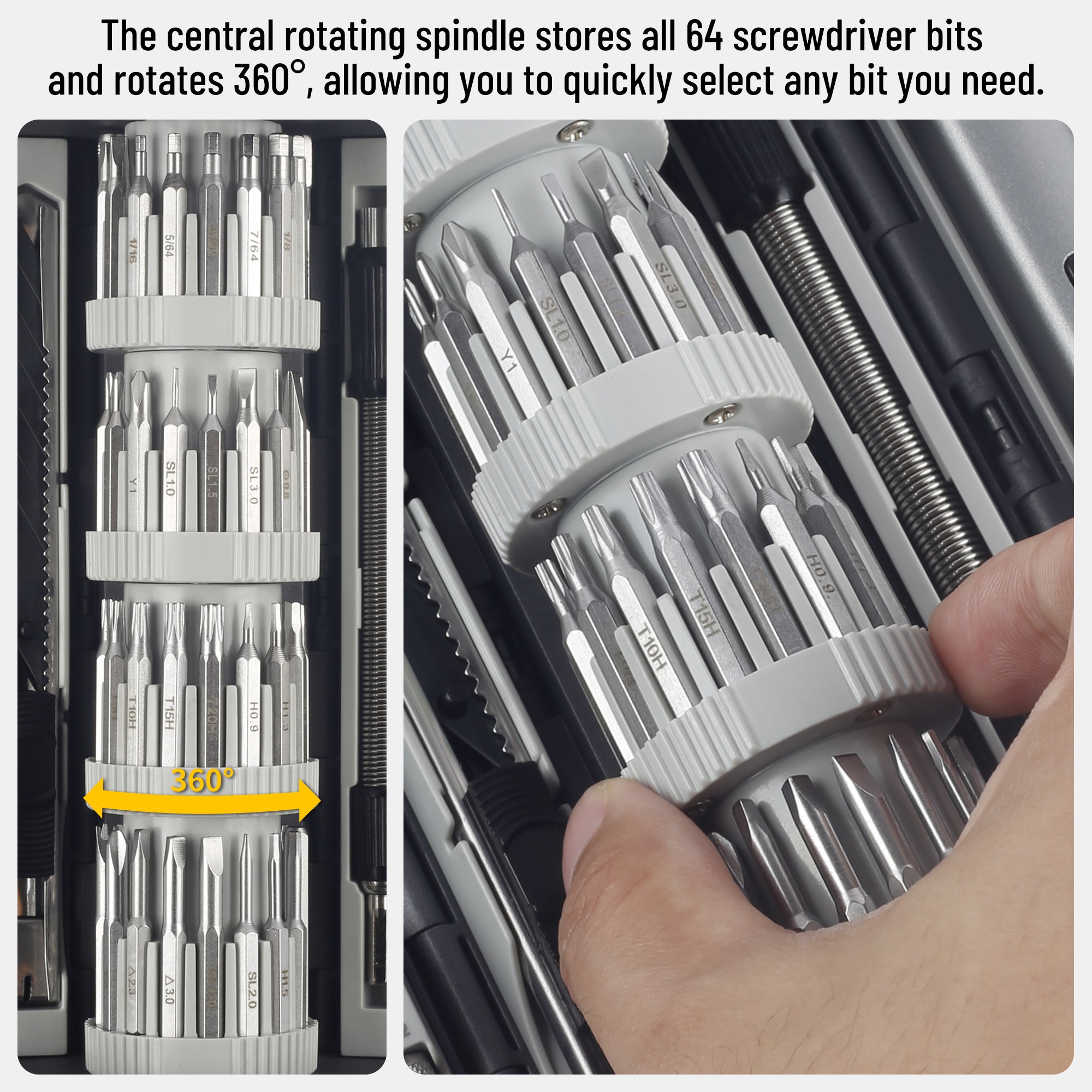 KER 83-in-1 Precision Screwdriver Set