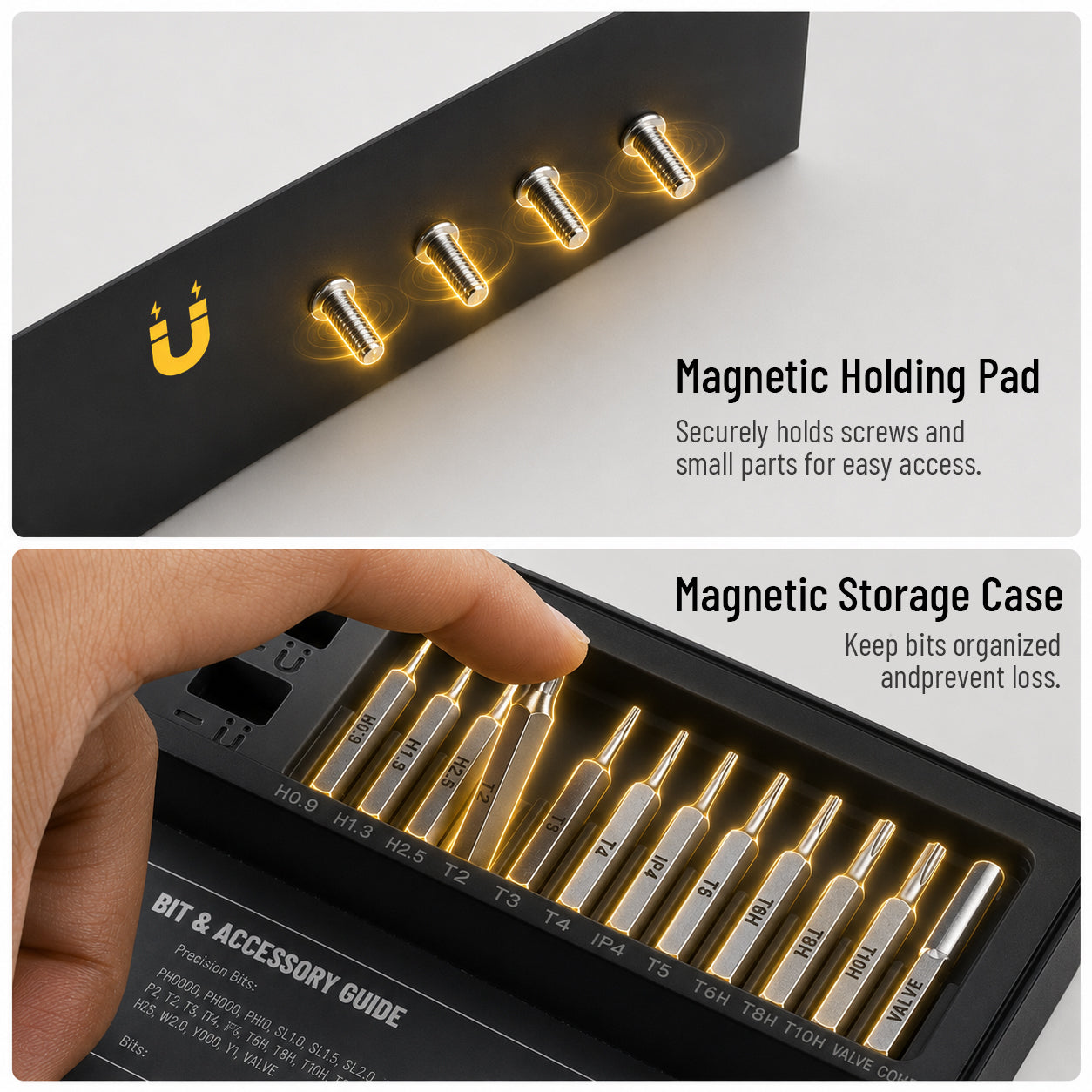 KER T-shaped 62-in-1 Precision Ratcheting Screwdriver Set
