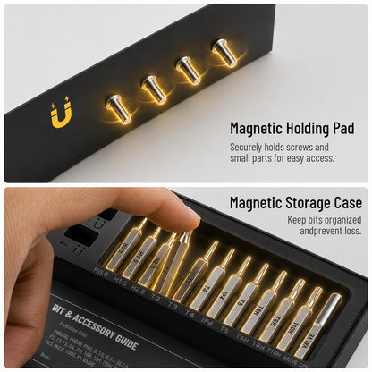 KER T-shaped 62-in-1 Precision Ratcheting Screwdriver Set