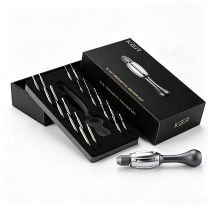 KER Tools TowerSpin 21-in-1 Screwdriver & Mini Drill & fidget EDC Tool