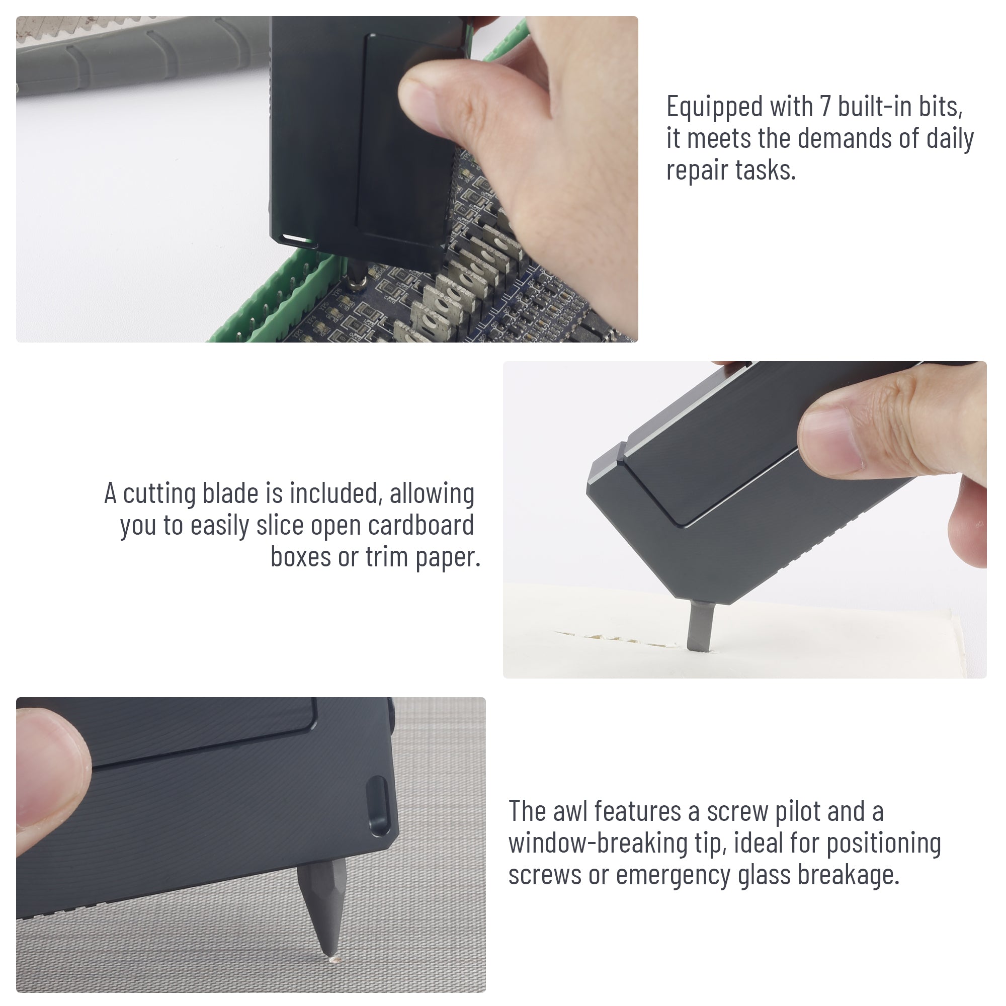 MAG-FLIP: an 8-in-1 Magnetic Multifunction EDC Tool