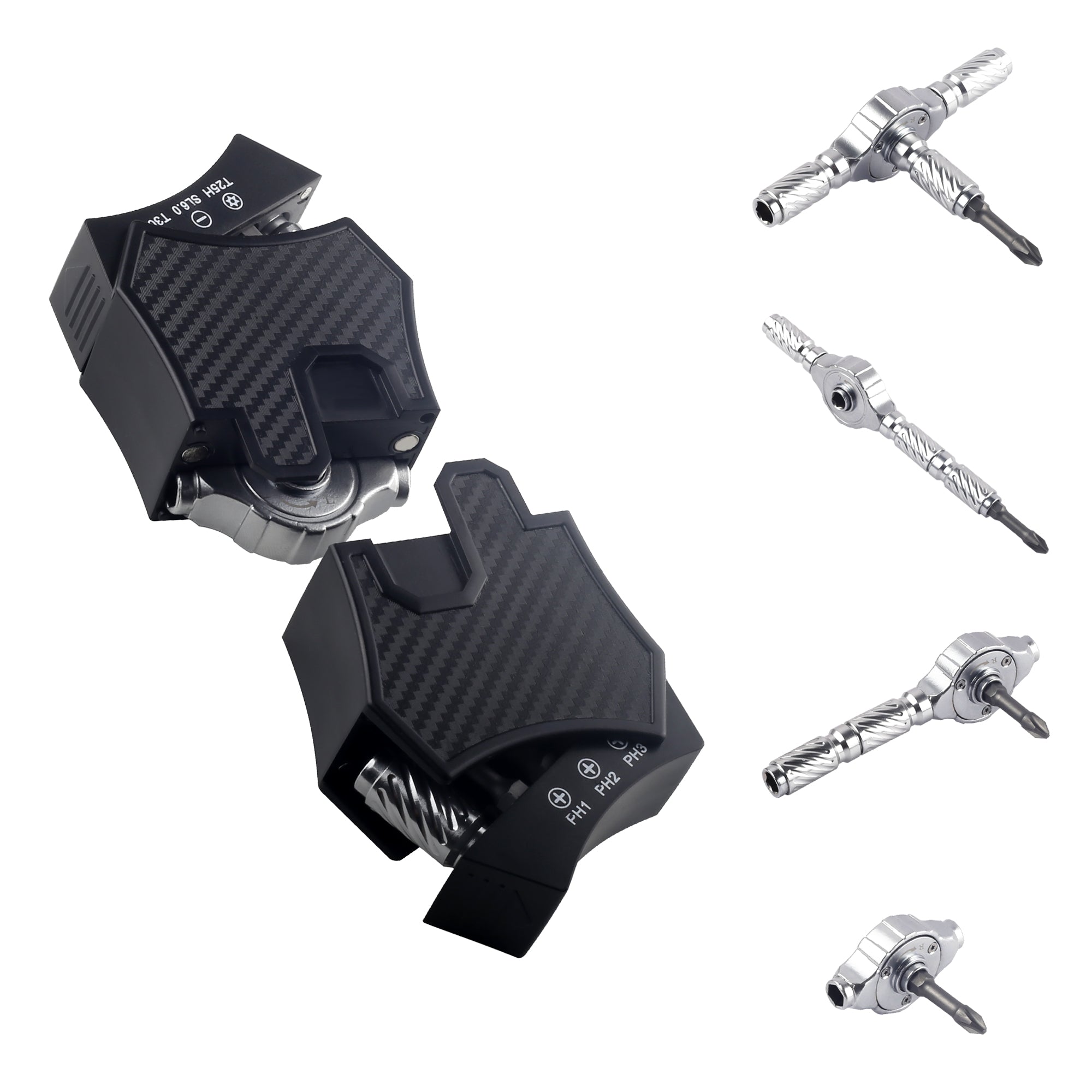 Ker 17-in-1 screwdriver bit set in compact storage case with all bits organized