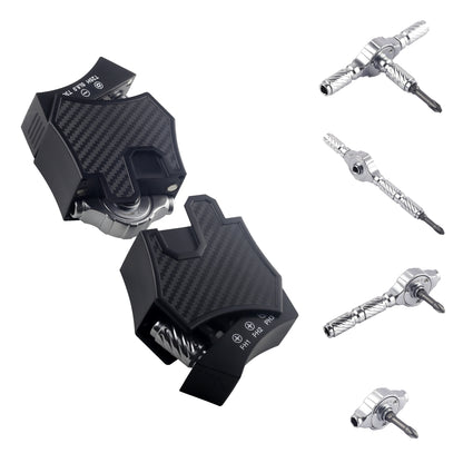Ker 17-in-1 screwdriver bit set in compact storage case with all bits organized