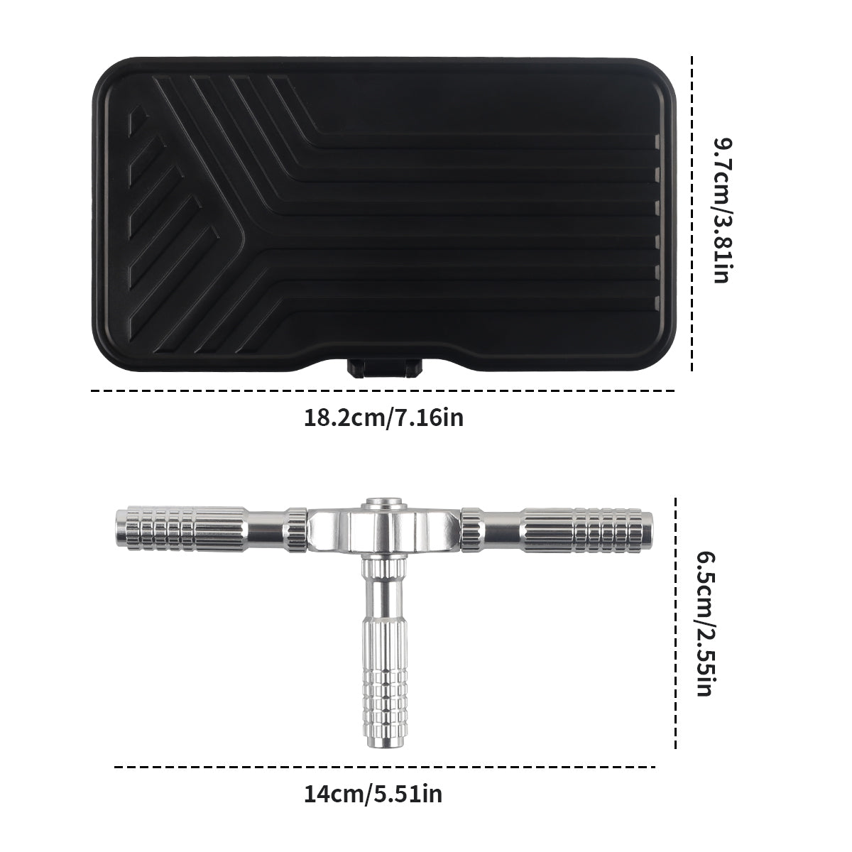GEN II 40-in-1 T-shaped Ratcheting Screwdriver